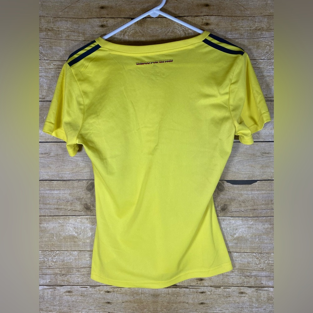 Adidas Climalite Federacion Colombiana De Futbol Colombia Soccer Jersey Women XL - Picture 2 of 10